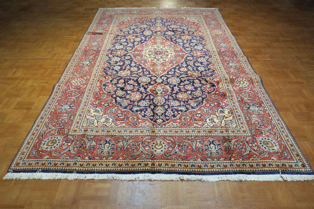 6' 3" x 9' 8" Persian Najafabad Rug image 11