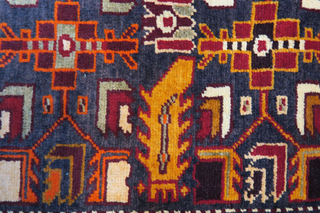 3' 5" x 5' 1" Persian Meshkin Rug image 9