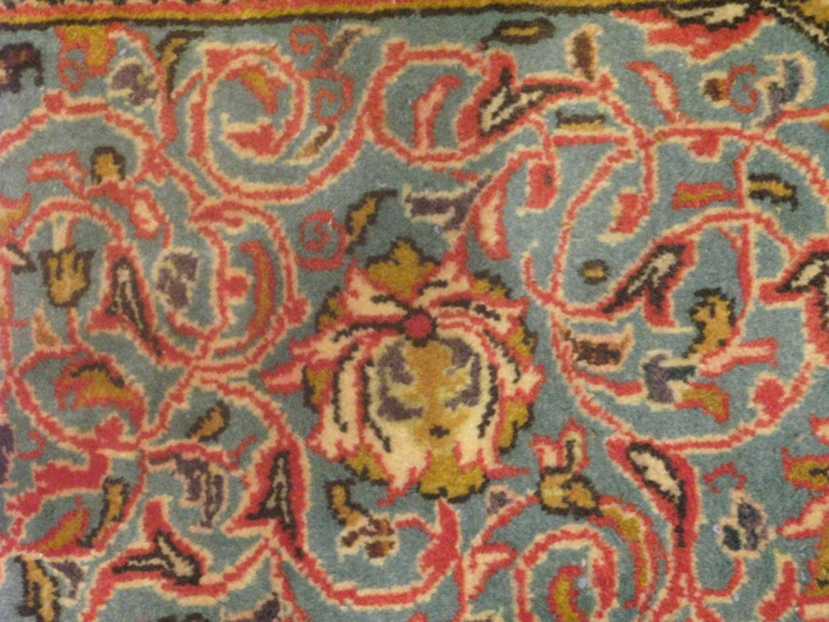 7' 0" x 10' 6" Persian Qum Rug image 6