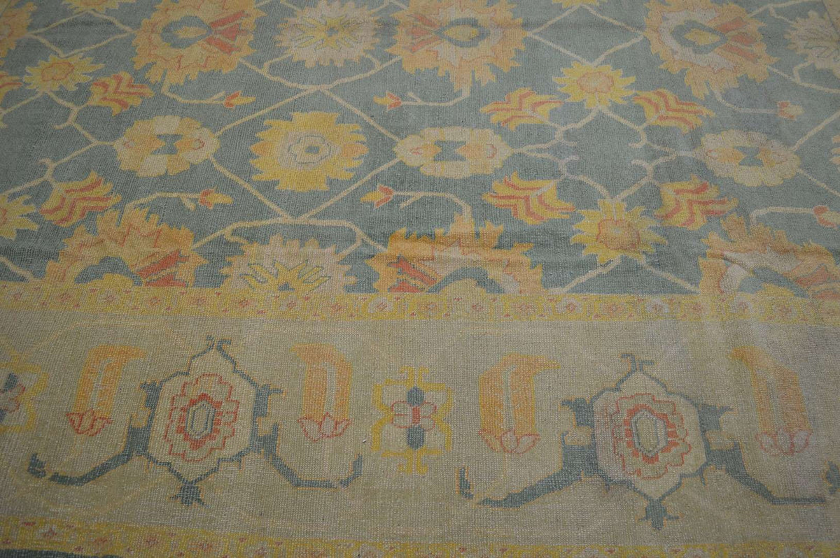 10' 3" x 13' 5" Turkish Oushak Rug image 10