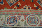 2' 6" x 9' 3" Pakistan Kazak Runner image 12
