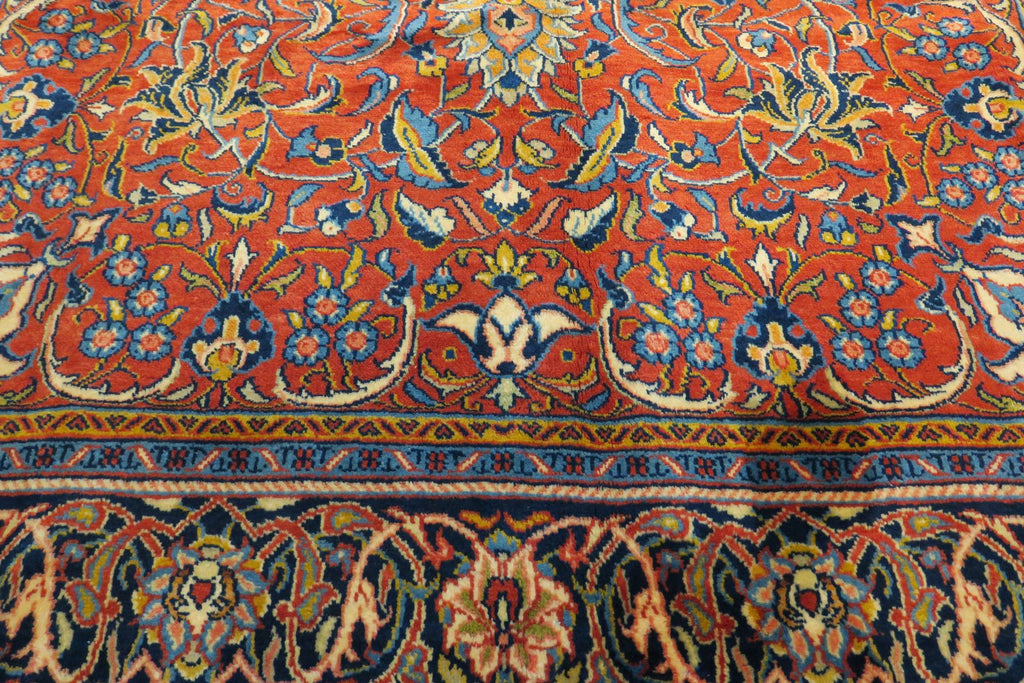 6' 3" x 10' 1" Persian Sarouk Rug image 7