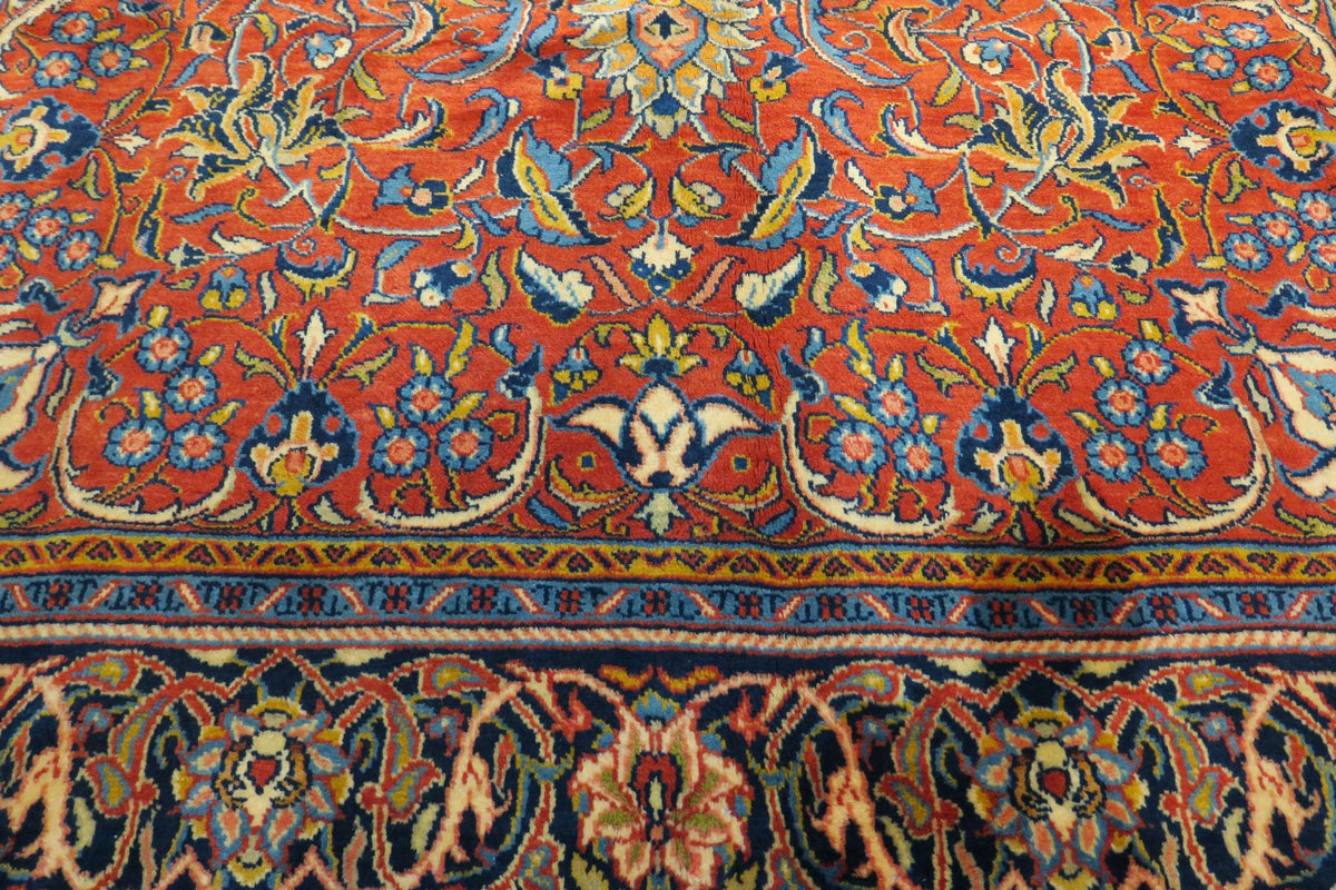 6' 3" x 10' 1" Persian Sarouk Rug image 7