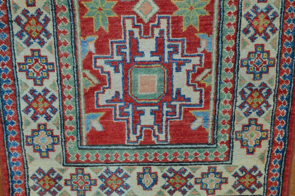 2' 8" x 11' 2" Pakistan Kazak Runner image 7