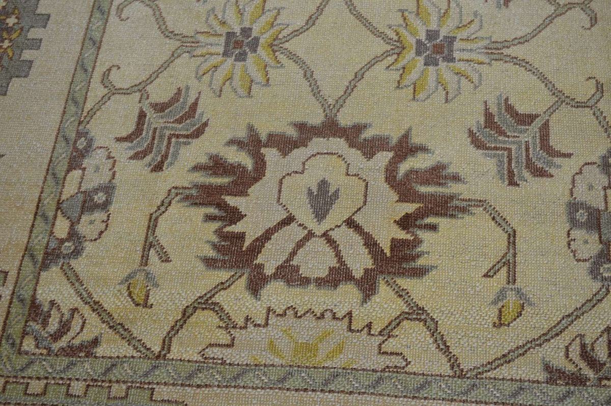 10' 7" x 13' 2" Turkish Oushak Rug image 1