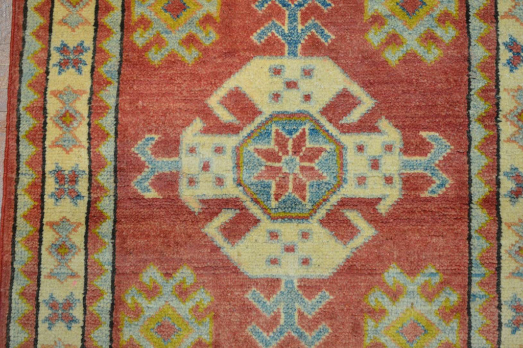 2' 1" x 6' 2" Pakistan Kazak Runner image 1