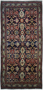 4' 8" x 10' 0" Persian Sarouk Rug image 0