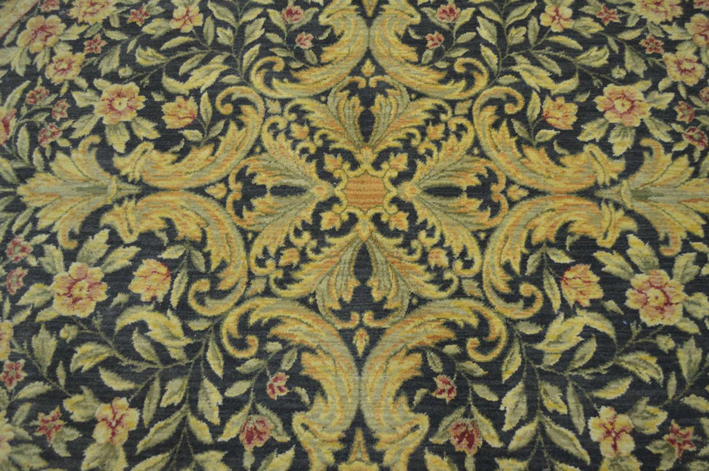 7' 3" x 7' 3" India Contemporary Round Rug image 8