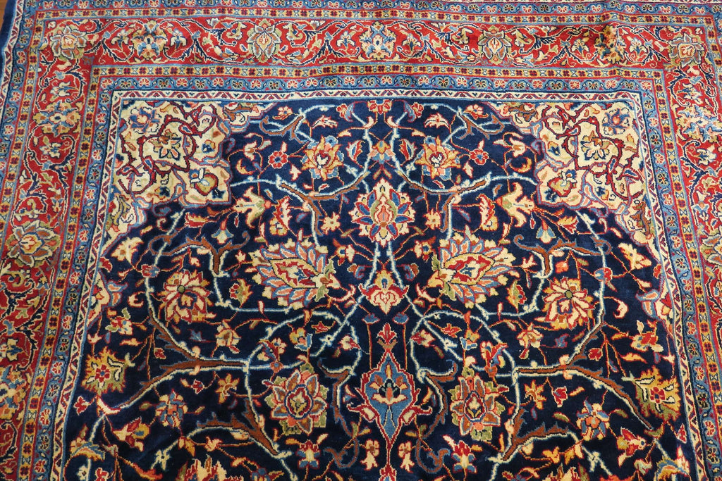 6' 4" x 10' 1" Persian Sarouk Rug image 10