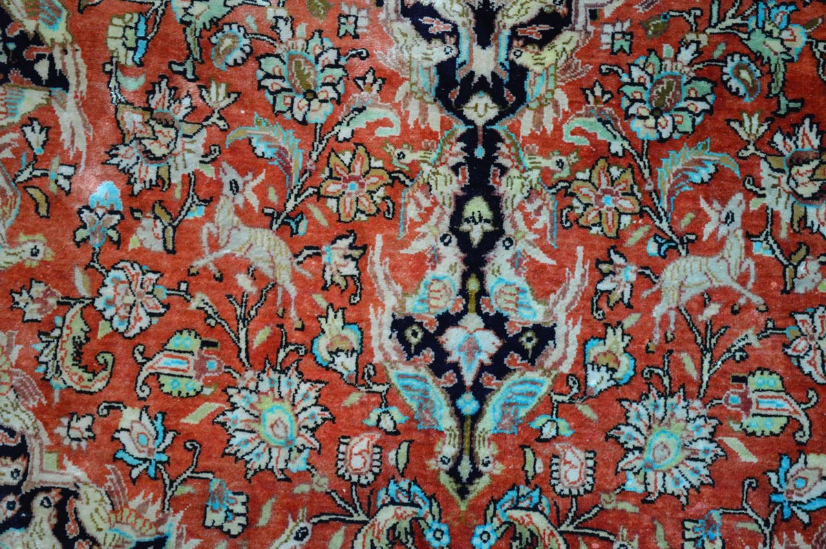 3' 3" x 5' 8" India Kashan Rug image 2