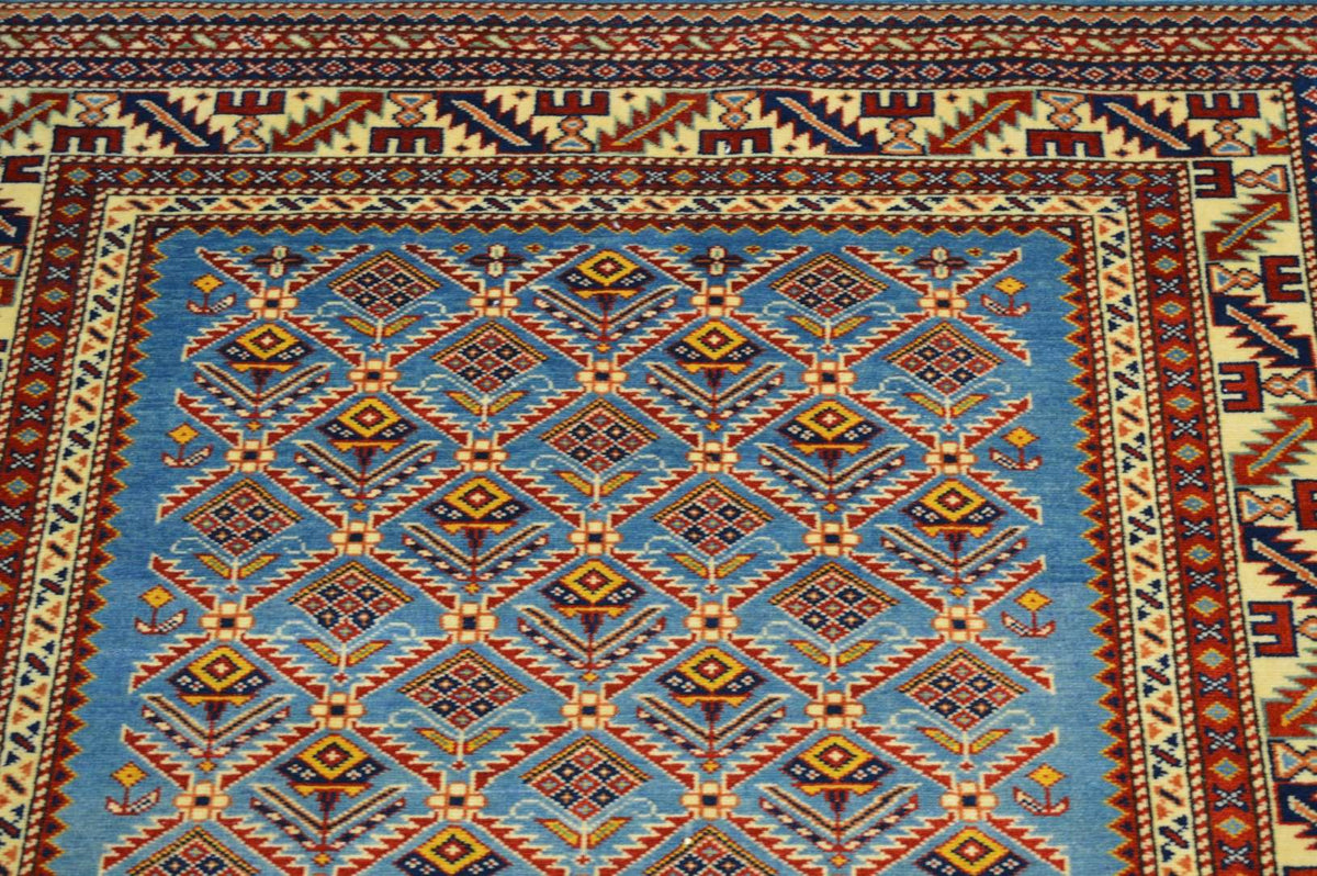 4' 4" x 5' 8" Pakistan Shirvan Rug image 7