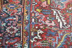 6' 7" x 9' 5" Persian Heriz Rug image 4