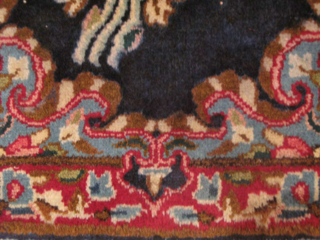 1' 8" x 1' 8" Persian Kerman Square Rug image 3