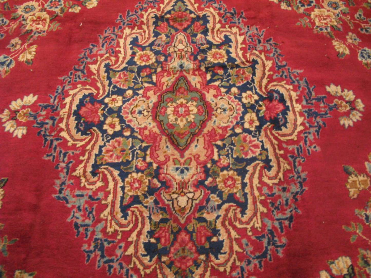 8' 3" x 11' 8" Persian Kerman Rug image 4