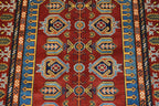 4' 2" x 6' 1" Pakistan Shirvan Rug image 5