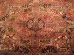 9' 1" x 11' 1" Persian Heriz Rug image 8