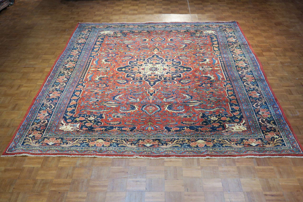 11' 9" x 9' 9" Persian Bijar Rug image 6