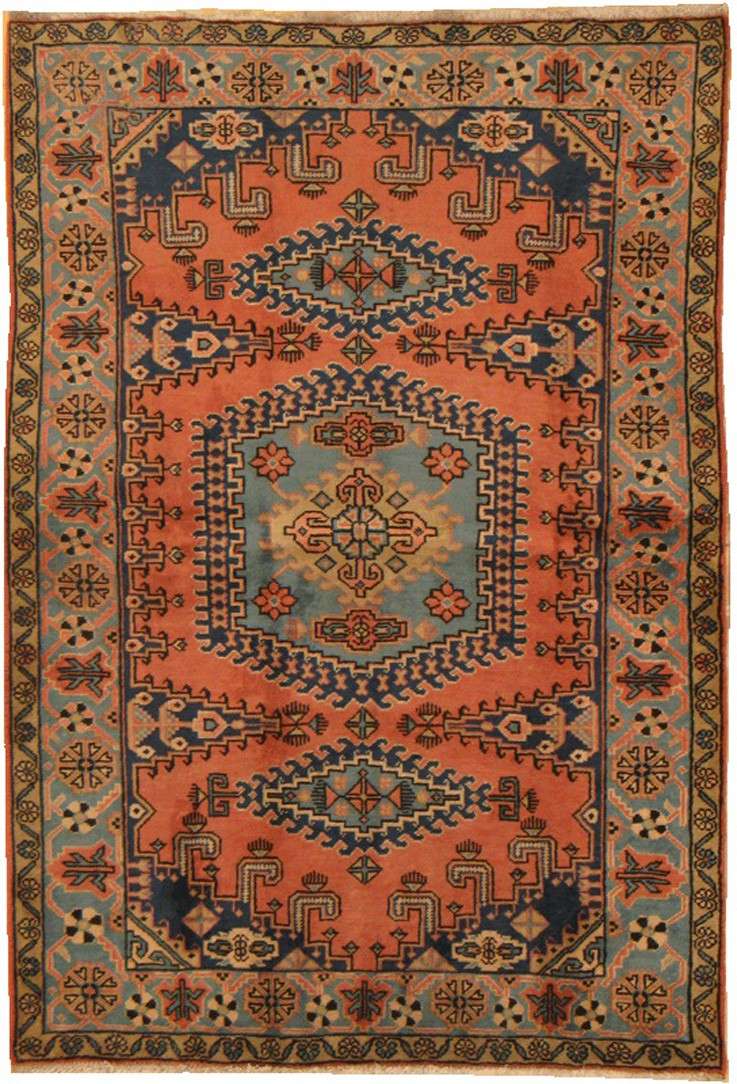 4' 1" x 7' 3" Persian Vis Rug image 0