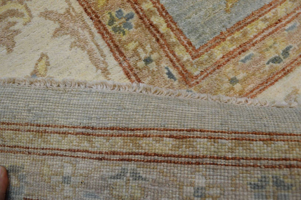 9' 2" x 12' 6" Pakistan Oushak Rug image 12