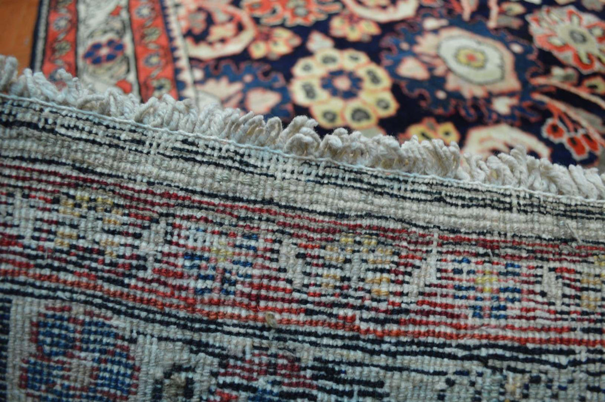 4' 8" x 10' 0" Persian Sarouk Rug image 12