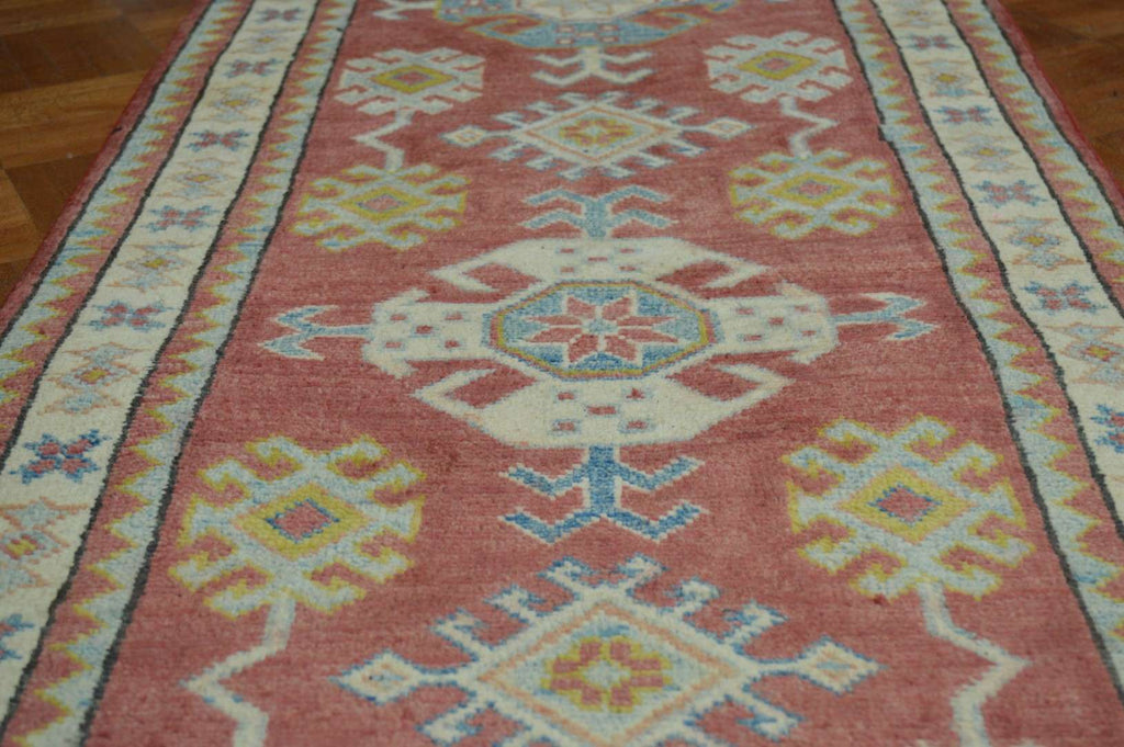 2' 1" x 6' 2" Pakistan Kazak Runner image 7
