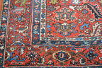 7' 8" x 10' 8" Persian Heriz Rug image 8