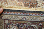 4' 2" x 6' 2" India Bijar Rug image 12