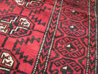 4' 0" x 6' 8" Vintage Turkmen Rug image 2
