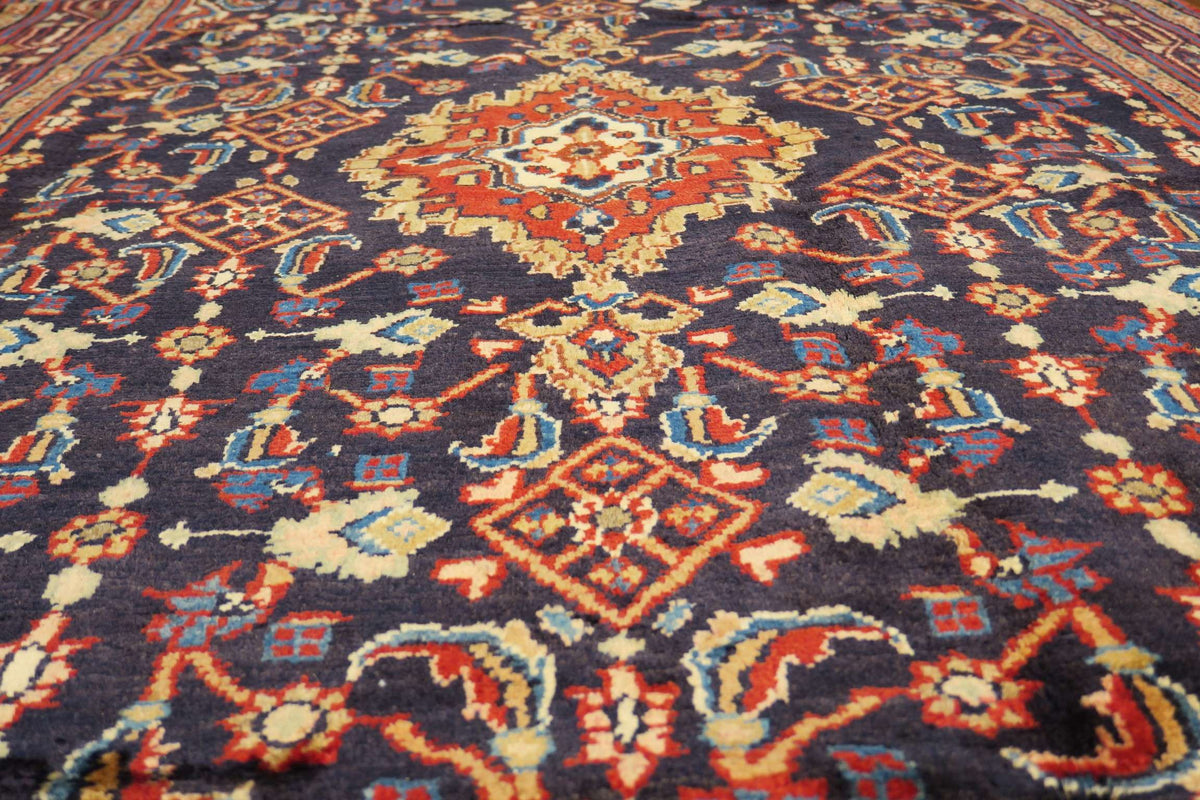 4'3'' x 7'2'' Persian Hamadan Rug image 11