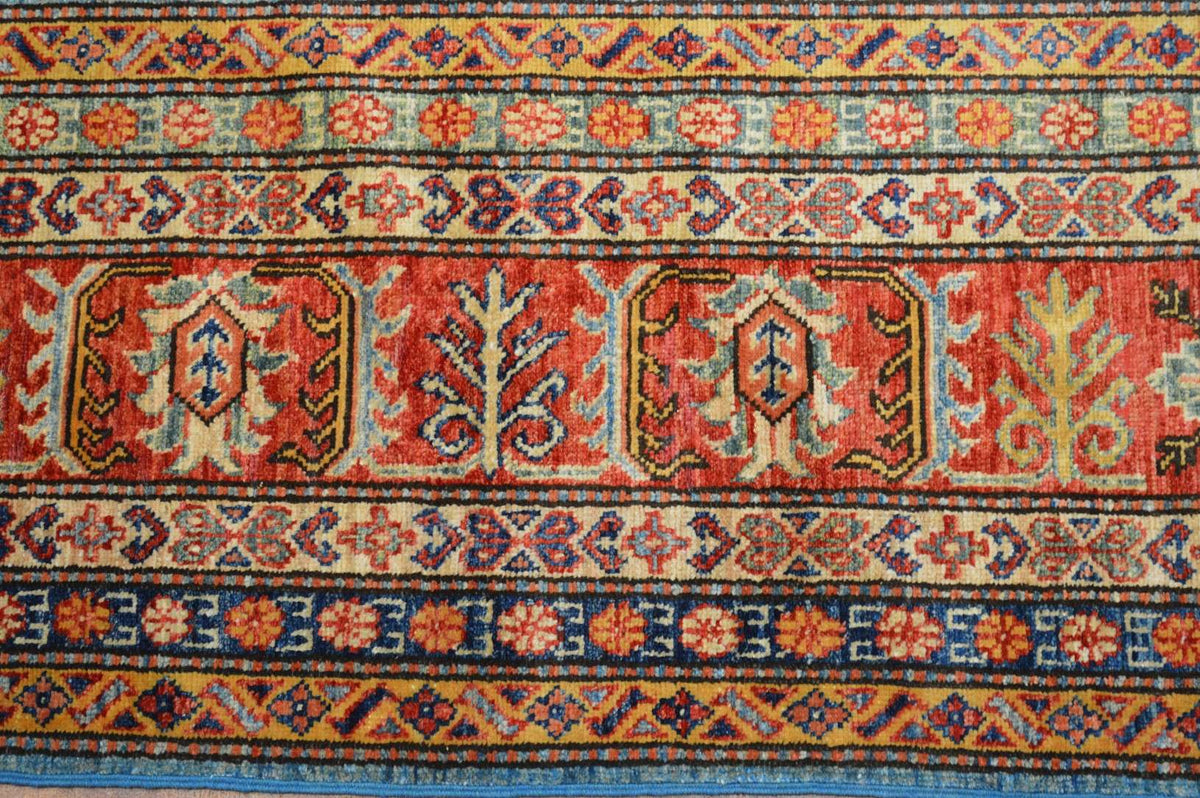 7' 8" x 10' 4" Pakistan Kazak Rug image 7