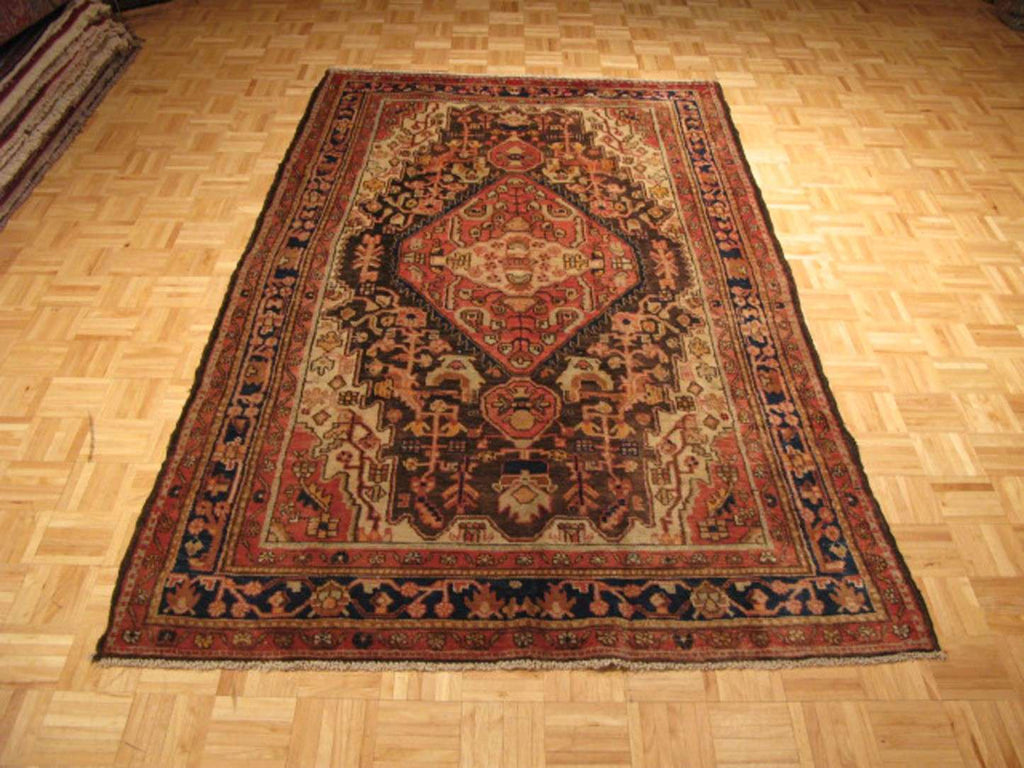 5' 3" x 9' 0" Persian Malayer Rug image 1