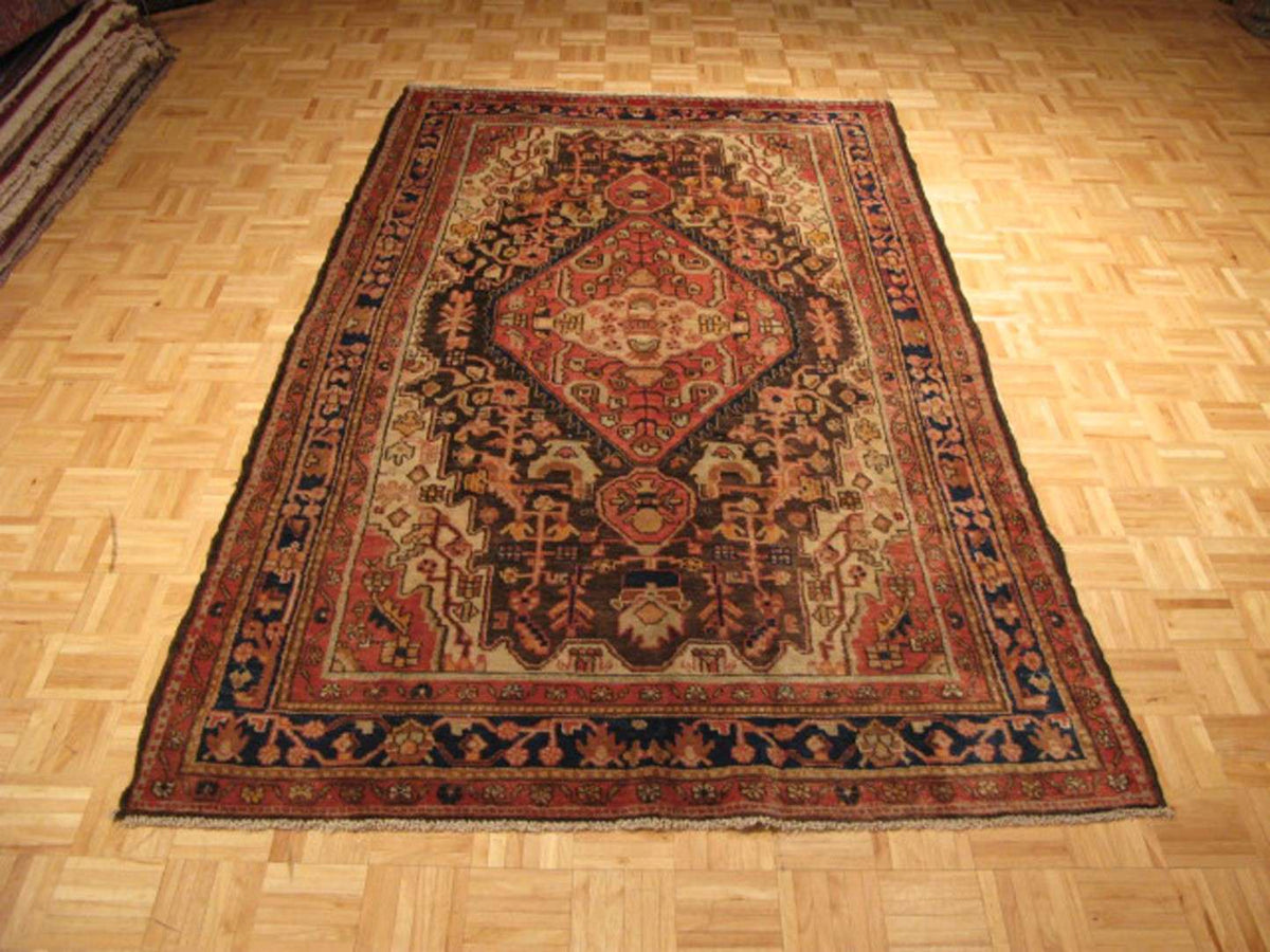 5' 3" x 9' 0" Persian Malayer Rug image 1