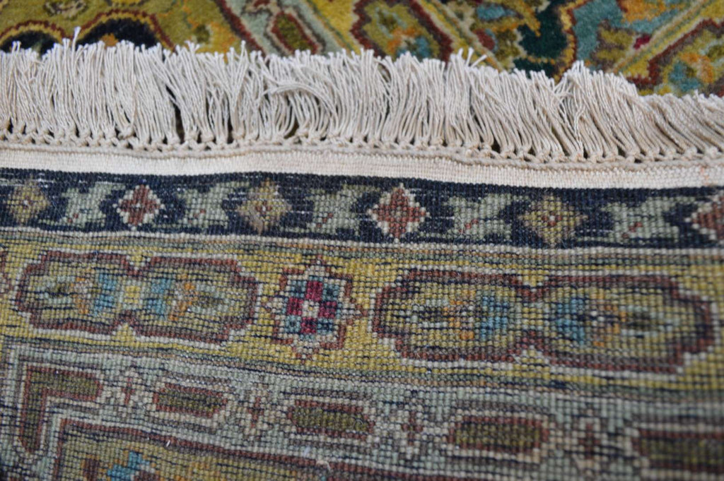 9' 0" x 11' 5" India Agra Rug image 12