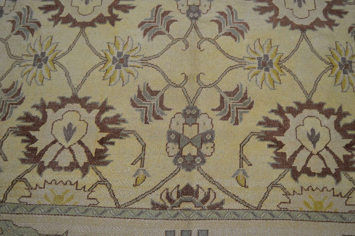 10' 7" x 13' 2" Turkish Oushak Rug image 5