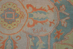 10' 0" x 14' 8" Turkish Oushak Rug image 3