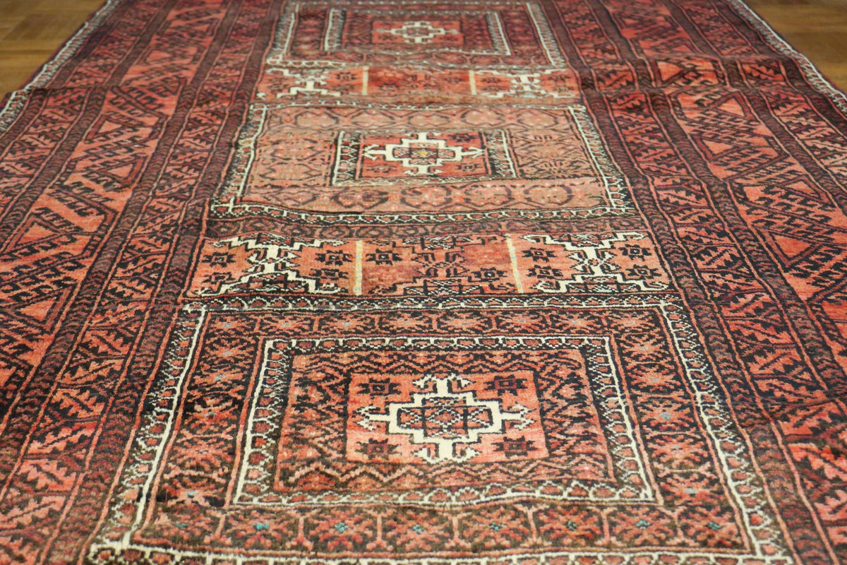 3' 2" x 6' 1" Persian Baluch Rug image 7