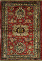 3' 4" x 4' 8" Pakistan Kazak Rug image 0