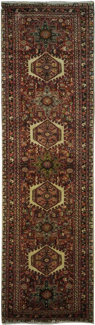2' 8" x 9' 8" Persian Heriz Runner image 0