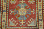 2' 1" x 6' 2" Pakistan Kazak Runner image 4