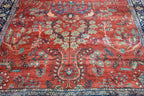 8' 8" x 12' 0" Persian Sarouk Rug image 8