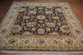 7' 9" x 8' 1" India Sultanabad Square Rug image 1