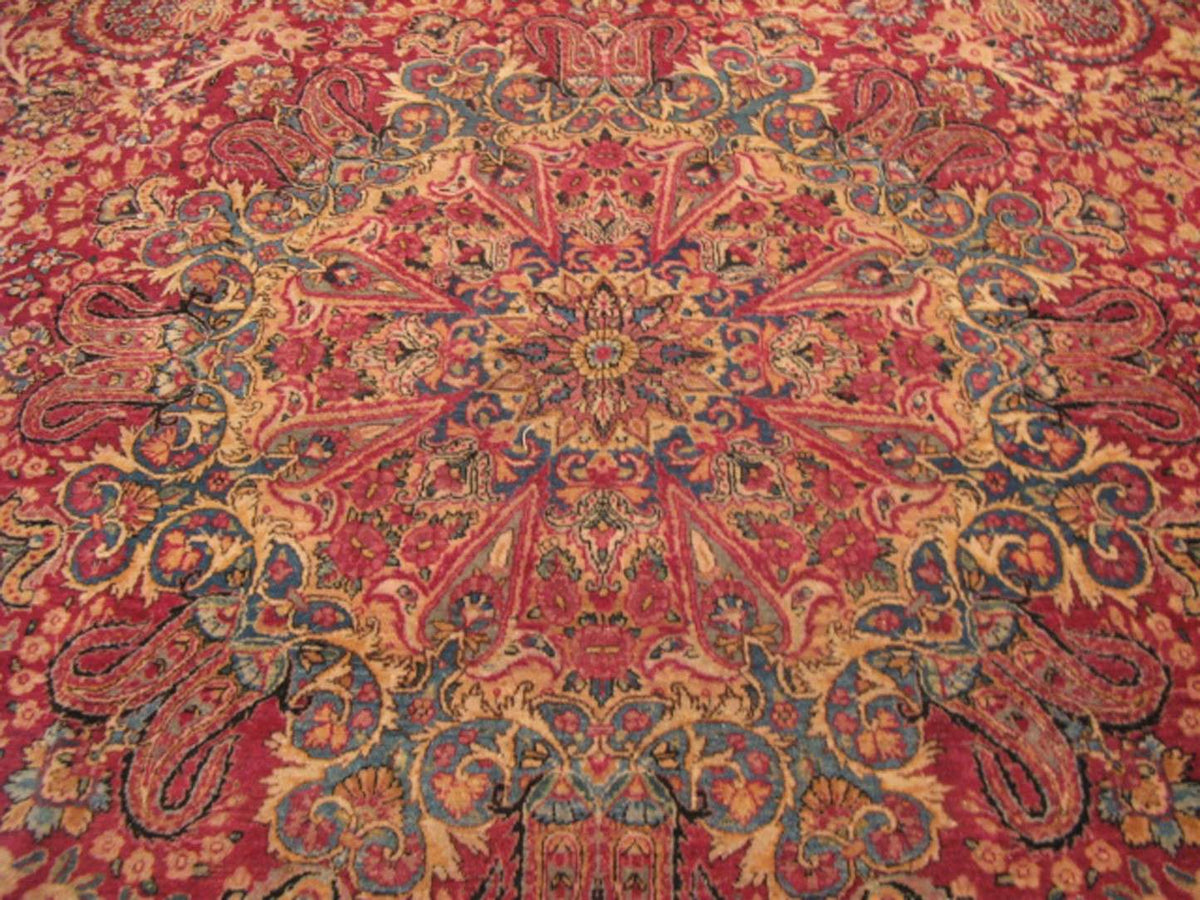 9' 2" x 13' 5" Vintage Lavar Rug image 8