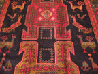 4' 2" x 10' 1" Persian Meshkin Runner image 7