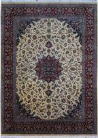 9' 0" x 12' 4" India Tabriz Rug image 0