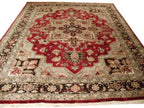9' 4" x 13' 2" Persian Heriz Rug image 0