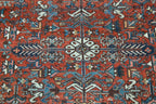7' 8" x 10' 0" Persian Heriz Rug image 9