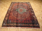 4' 0" x 6' 6" Vintage Bijar Rug image 1