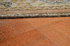 2' 4" x 4' 3" India Agra Rug image 10
