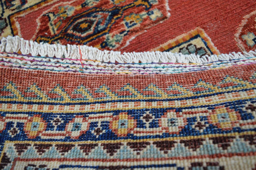 6' 8" x 9' 3" Pakistan Barjasta Rug image 11