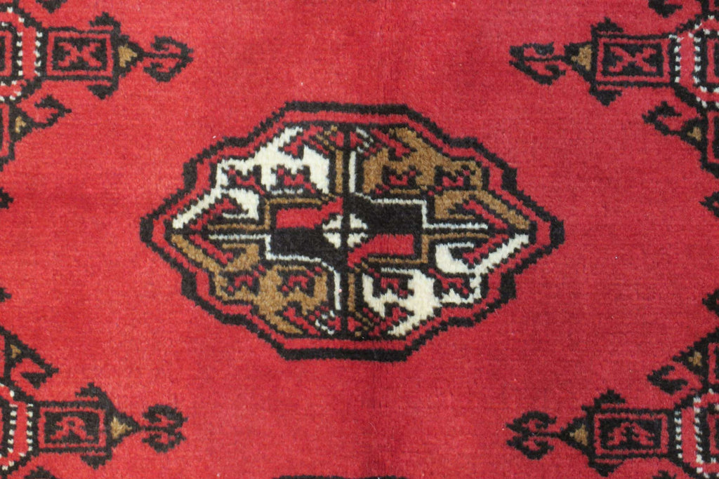 3' 5" x 9' 5" Persian Turkeman Rug image 5